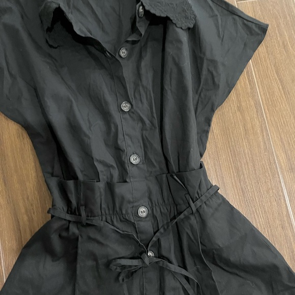 Zara black string raffle romper - Picture 5 of 5